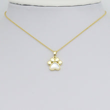 Load image into Gallery viewer, Mother of Pearl Paw claw Charm Pendant, Sku#LX793