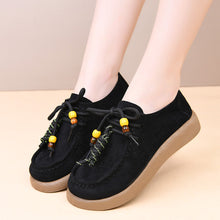 Load image into Gallery viewer, Vintage Beijing Style Women's Flats - Comfortable Low Heel Casual Shoes