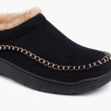 Load image into Gallery viewer, Men's Non-Slip Warm Fleece-Lined Suede Home Slippers | Indoor House Shoes