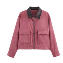 Load image into Gallery viewer, Womens Clothing European And American Style Fashionable All-Match 3-Color Corduroy
