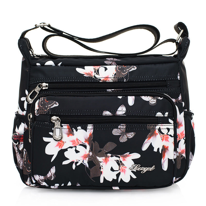 Women's Nylon Crossbody Shoulder Bag – High-Capacity Casual Everyday Handbag