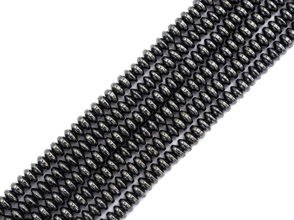 High Quality Natural Dark Gray/Black Hematite, Sku#S121