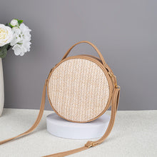 Load image into Gallery viewer, Woven Straw Round Bag