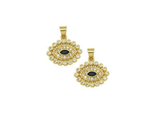 Load image into Gallery viewer, CZ Evil Eye Charm, Sku#JL91