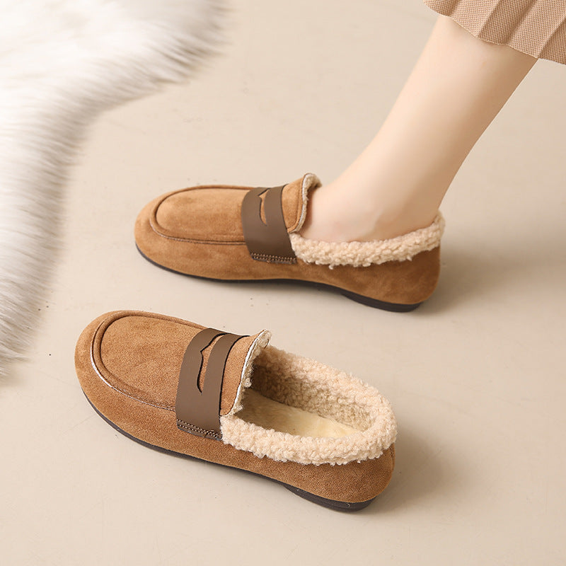 Lightweight Cotton Slip-On Shoes