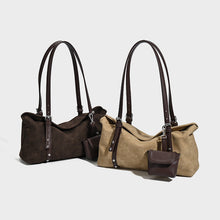 Load image into Gallery viewer, Retro Suede Pillow Bag For Women - Large Capacity Crossbody Shoulder Bag