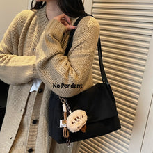 Load image into Gallery viewer, Retro High-Capacity Suede Shoulder Bag – Casual &amp; Commuter Handbag for Women