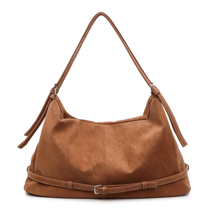 Women's PU Leather Crossbody Shoulder Bag | Minimalist Messenger Bag – Black, Green, Brown, Coffee