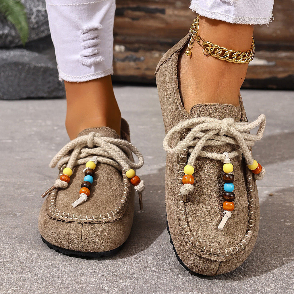 Vintage Suede Casual Loafers