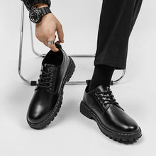 Load image into Gallery viewer, Men's Waterproof Low-Top Boots | Chunky Sole Lace-Up Casual Boots