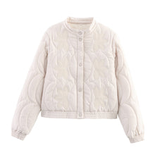 Load image into Gallery viewer, European And American Style French Embroidered Cotton-Padded Coat For Women