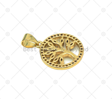 Load image into Gallery viewer, CZ Life Tree Charm, Sku#LK548