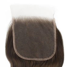 Load image into Gallery viewer, Medium Brown Body Wave 5x5 HD Lace Human Hair Closure