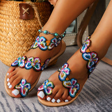 Load image into Gallery viewer, Butterfly Flat Sandals