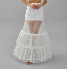 Load image into Gallery viewer, Trumpet Wedding Dress Underskirt, White Petticoat Skirt