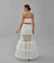 Load image into Gallery viewer, Trumpet Wedding Dress Underskirt, White Petticoat Skirt