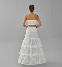 Load image into Gallery viewer, Mermaid Wedding Dress Underskirt, White Petticoat Skirt
