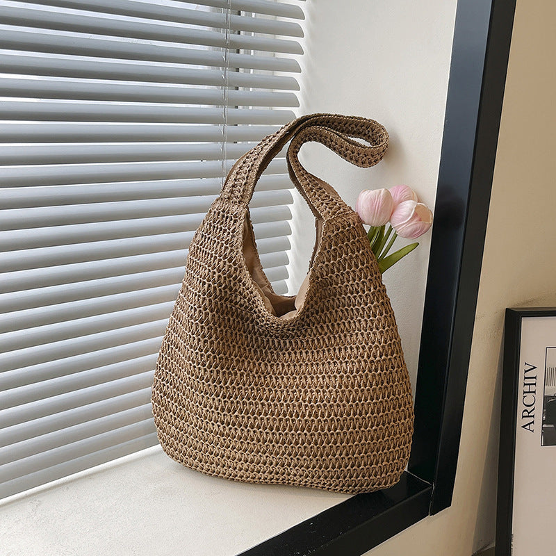 Woven Beach Shoulder Bag