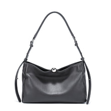 Load image into Gallery viewer, Luxury Genuine Leather Women's Pillow Bag – Full-Grain Cowhide Crossbody Handbag