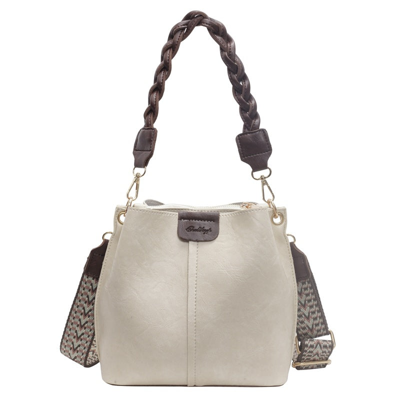 Women's High-Capacity Crossbody Bag – Chic PU Leather Underarm Tote | Streetwear Handbag