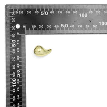 Load image into Gallery viewer, Gold Silver Teardrop Charm Pendant, Sku#JL199