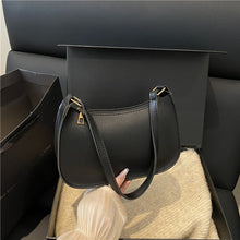 Load image into Gallery viewer, Women's Korean-Style Minimalist Crossbody Shoulder Bag | PU Leather Single Strap