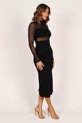 Petal & Pup Women's Farrow Long Sleeve Midi Dress