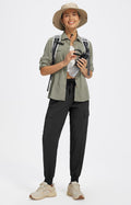 Libin Women's Hiking Cargo Pants Quick Dry Joggers Petitle/Regular/Tall