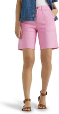 Lee Women's Ultra Lux Comfort with Flex-to-go Utility Bermuda Short