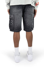 Load image into Gallery viewer, Rebel Denim Frosty Denim Jorts - Black Sand
