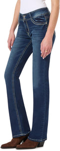 WallFlower Luscious Curvy Bootcut Jeans for Women, Sizes 0-24