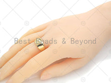Load image into Gallery viewer, Gold YinYang Signet Ring, Sku#X198