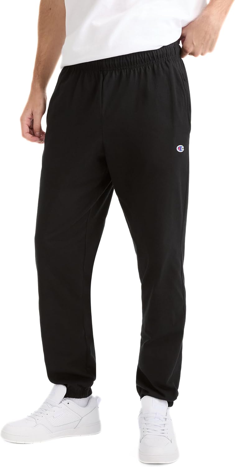 Champion Men's Lightweight Cinched-Bottom Lounge Pants
