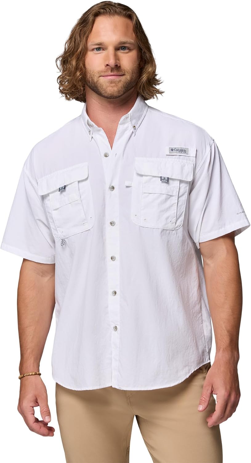 Columbia Men's PFG Bahama II Short Sleeve Fishing Shirt