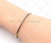 Load image into Gallery viewer, Colorful Enamel Thin Bar Bracelet Connector, 18K Gold Filled Enamel Links, Necklace Bracelet Charm, Sku#LK513