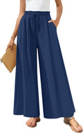 Bestbee Wide Leg Palazzo Pants for Women Dressy Casual Teacher Outfits