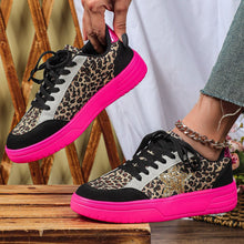 Load image into Gallery viewer, Leopard Print Retro Skate Shoes | Unisex Low-Top Sneakers | Men's &amp; Women's