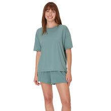 Load image into Gallery viewer, Hanes Women's Pajamas Set, Comfywear Pajamas for Women Set, Originals SupertSoft Loungewear, T-Shirt &amp; Sleep Shorts
