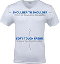 Gildan Men's V-Neck T-Shirts, Multipack, Style G1103