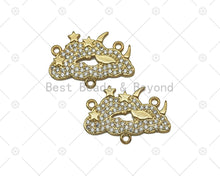 Load image into Gallery viewer, CZ Cloud Charm, Sku#LK551