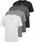 Reebok 4 Pack Boys' Dry Fit Athletic T Shirts Short Sleeve Teens Kids Tops