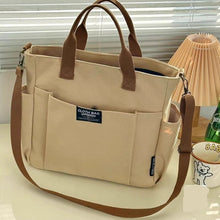Load image into Gallery viewer, Premium Canvas Tote Bag - Large Capacity Crossbody Shoulder Bag for Women