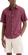 Dockers Mens Regular Fit Short Sleeve Casual Shirt (Standard and Big & Tall)