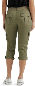 Lee Women's Ultra Lux Comfort with Flex-to-Go Cargo Capri Pant
