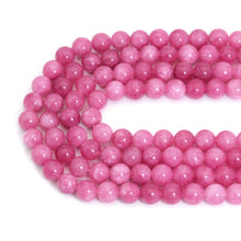 Load image into Gallery viewer, Rhodochrosite Jade Round Smooth Beads, Sku#U2225