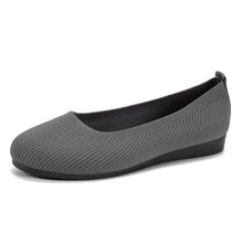 Load image into Gallery viewer, Women's Round Toe Flats | Breathable Knit Mesh Slip-On Shoes | Lightweight Comfort Flats