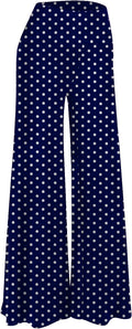 Arolina Palazzo Pants for Women Wide Leg Flowy Pants Casual Comfy High Waist Summer Pants