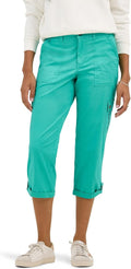 Lee Women's Ultra Lux Comfort with Flex-to-Go Cargo Capri Pant
