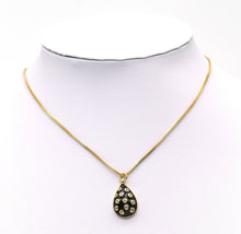 Load image into Gallery viewer, Enamel Evil Eye Heart Pendant, Sku#B174