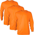 Gildan Adult Ultra Cotton Long Sleeve T-Shirt, Style G2400, Multipack